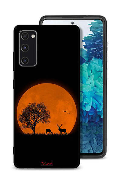 Tolwak Samsung Galaxy S20 FE Protective Case Cover Evening Moon Art
