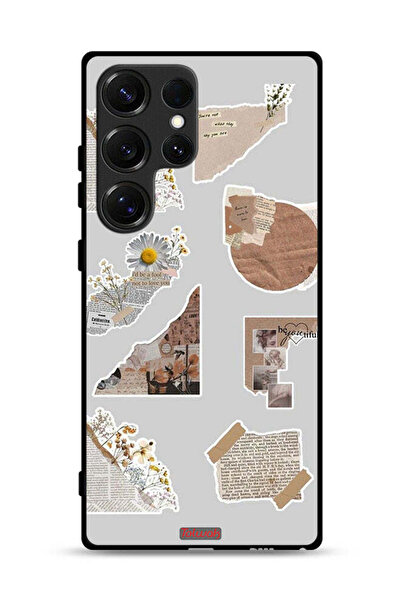 Tolwak غطاء حماية لهاتف سامسونج جالكسي S25 ألترا بقطع من الملصقات الورقية