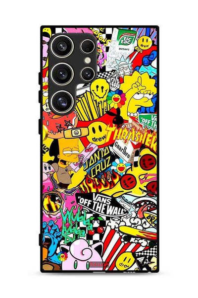 Tolwak غطاء حماية لهاتف Samsung Galaxy S24 Ultra 5G - Off The Wall