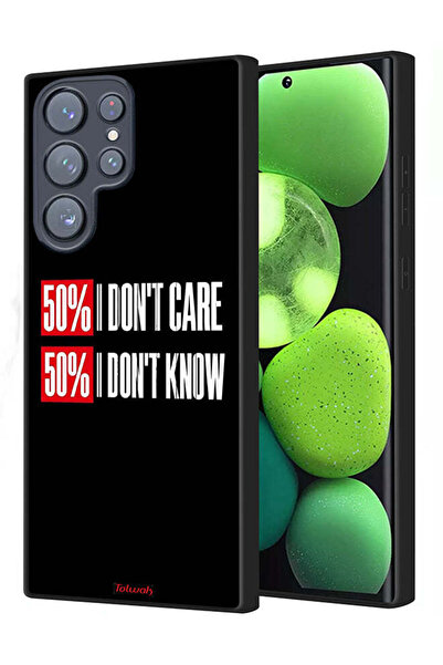 Tolwak غطاء حماية لهاتف سامسونج جالكسي S23 ألترا 5G لا يهمني