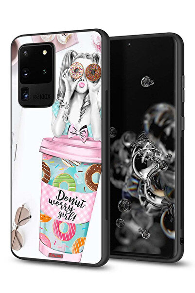 Tolwak غطاء حماية لهاتف سامسونج جالكسي S20 ألترا - فتاة دونات ووري