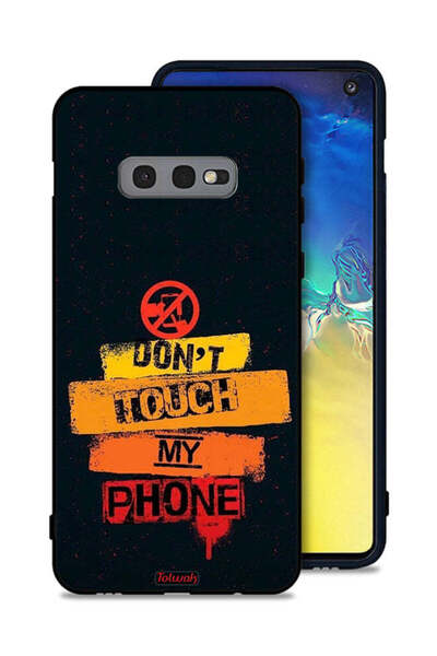 Tolwak غطاء حماية لهاتف Samsung Galaxy S10e لا تلمس هاتفي