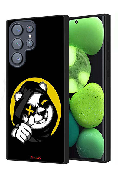 Tolwak غطاء حماية لهاتف سامسونج جالاكسي S22 ألترا 5G - قطة مارشميلو لطيفة