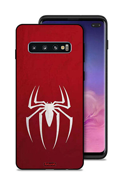 Tolwak غطاء حماية بتصميم سبايدر آيكون من سامسونج جالكسي S10 بلس