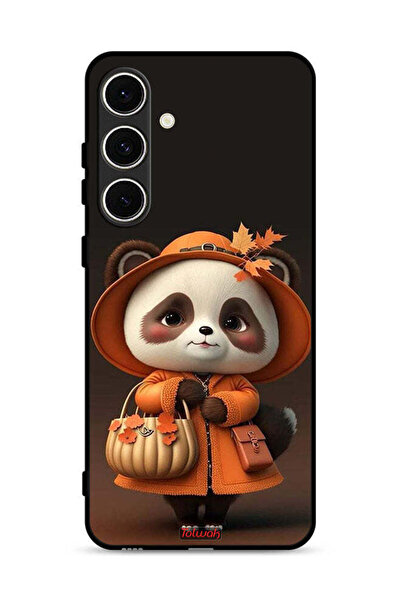Tolwak غطاء حماية لهاتف سامسونج جالاكسي A56 5G بتصميم سيدة الباندا اللطيفة