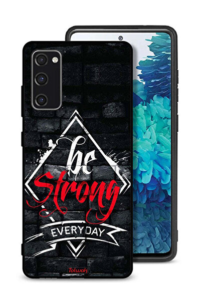 Tolwak Samsung Galaxy S20 FE Protective Case Cover Be Strong Every Day