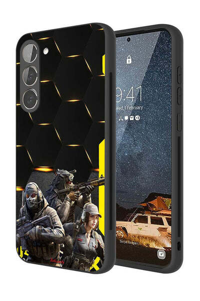 Tolwak غطاء حماية لهاتف Samsung Galaxy S23 Plus 5G بخلفية Cyberpunk