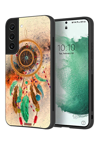 Tolwak غطاء حماية لهاتف سامسونج جالاكسي S22 بلس 5G بتصميم ماندالا ريش معلق