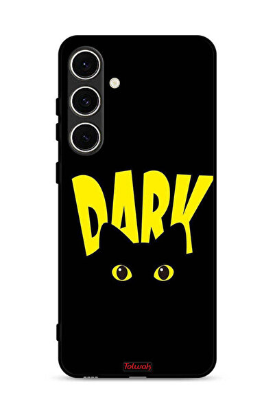 Tolwak غطاء حماية لهاتف سامسونج جالاكسي A56 5G، قطة داكنة