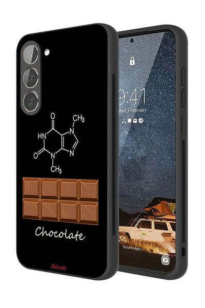 Tolwak غطاء حماية لهاتف سامسونج جالاكسي S23 بلس 5G - لون شوكولاتة