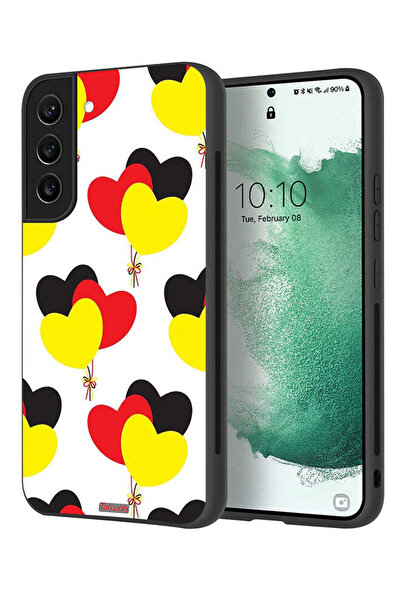 Tolwak غطاء حماية لهاتف سامسونج جالاكسي S22 بلس 5G، مجموعة قلوب ثلاثية