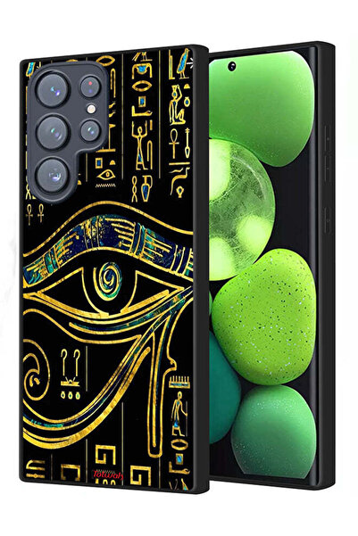 Tolwak غطاء حماية لهاتف Samsung Galaxy S22 Ultra 5G بتصميم عين فنية