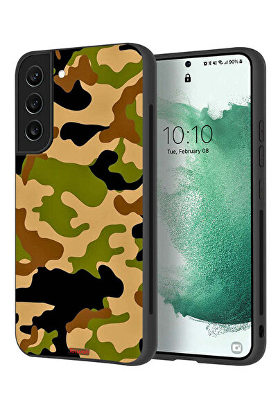 Tolwak غطاء حماية لهاتف سامسونج جالاكسي S21 بلس 5G بنمط رقمي تجريدي مموه