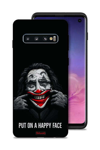 Tolwak غطاء حماية لهاتف سامسونج جالكسي S10 بوجه سعيد