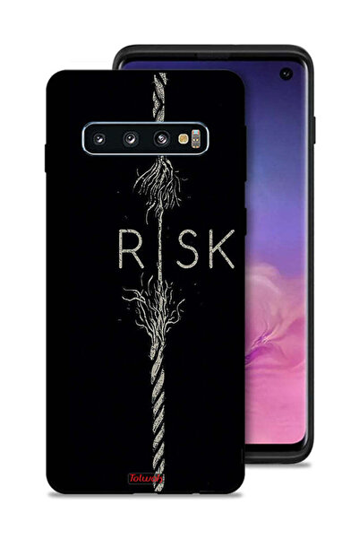 Tolwak غطاء حماية لجهاز Samsung Galaxy S10 من Risk