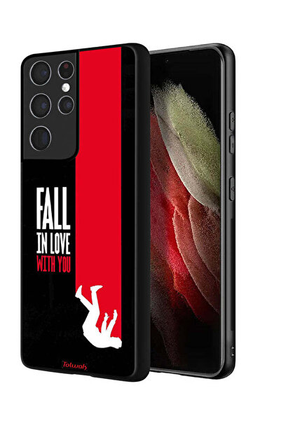 Tolwak غطاء حماية لهاتف سامسونج جالاكسي S21 ألترا 5G - الوقوع في حبك