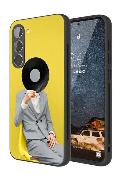 Tolwak غطاء حماية لهاتف سامسونج جالاكسي S23 بلس 5G، تصميم دي جي، فن تجريدي