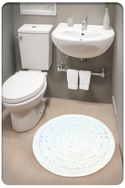 Cotton Crafty Covoraș de baie absorbant de apă din bumbac, covor de baie ROYA...