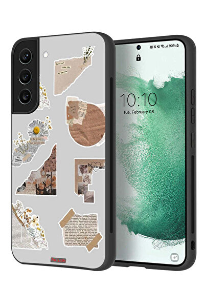 Tolwak غطاء حماية لهاتف سامسونج جالاكسي S21 بلس 5G، قطع من الملصقات الورقية