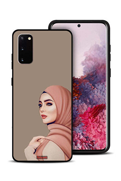 Tolwak Samsung Galaxy S20 Protective Case Cover Beautiful Hijab Girl
