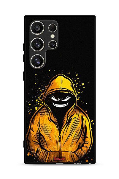 Tolwak غطاء حماية لهاتف سامسونج جالاكسي S24 ألترا 5G برسومات مارشميلو بوي