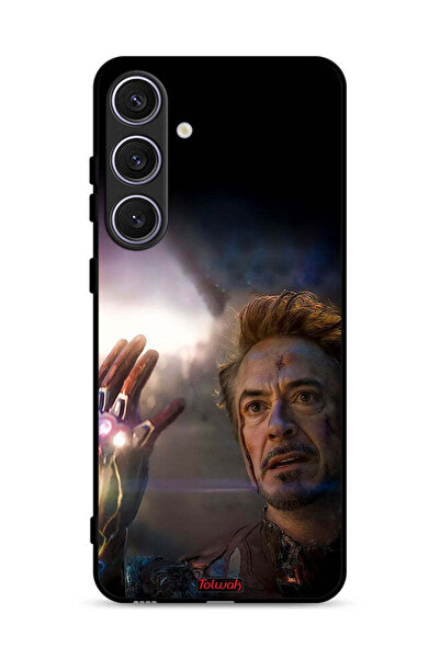 Tolwak غطاء حماية لهاتف سامسونج جالاكسي S24 بلس 5G أنا الرجل الحديدي