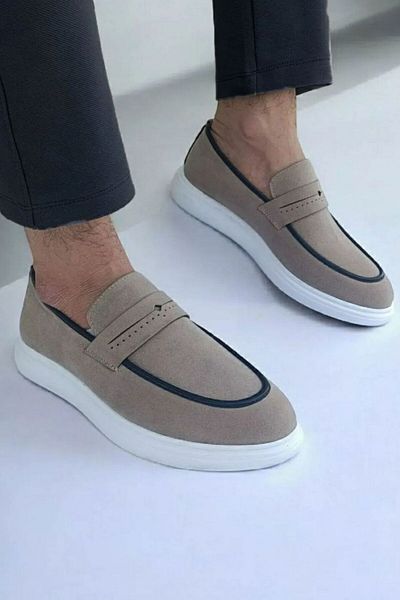 RONX Lightweight Sports Sole Sneaker Sole Moccasin Men's Casual Loafer
