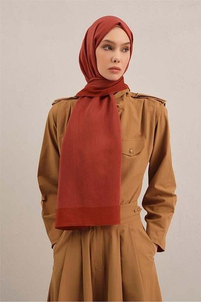 Armine Bordered Lyocell Shawl 35