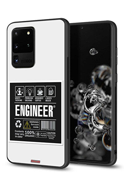 Tolwak غطاء حماية لهاتف سامسونج جالاكسي S20 ألترا، ملصق المهندس