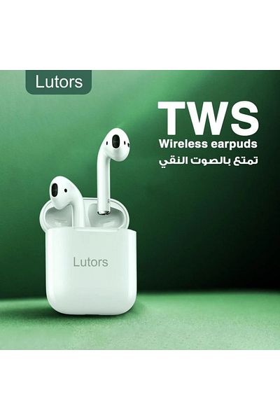 lutors سماعات أذن لاسلكية "Lutors TWS" مزودة بتقنية البلوتوث 5
