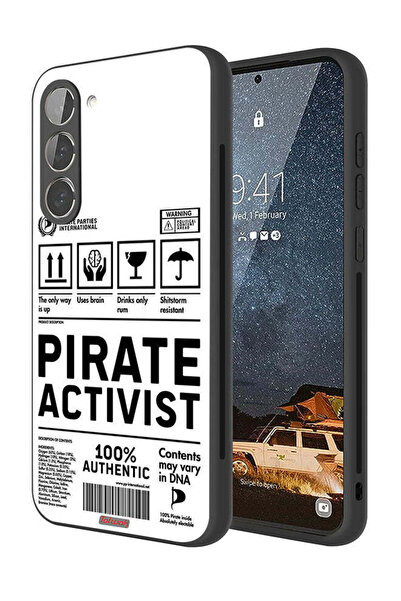 Tolwak غطاء حماية لهاتف سامسونج جالاكسي S23 بلس 5G، ملصق ناشط خاص