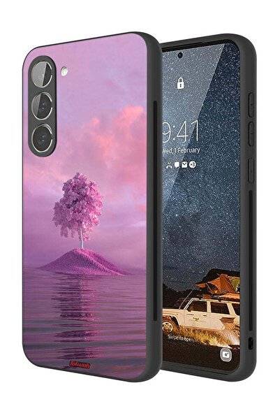 Tolwak غطاء حماية لهاتف سامسونج جالاكسي S23 بلس 5G - شجرة - Unsplash