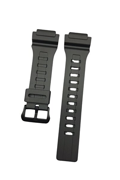 Casio Mcw-200 Original Silicone Black Watch Band