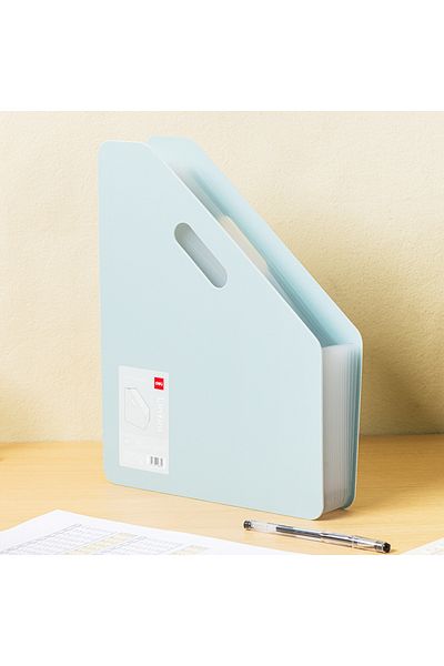 Deli ملف قابل للتوسيع EF605 A4 يحتوي على 13 جيبًا - مثالي لفرز المستندات وتخزينها