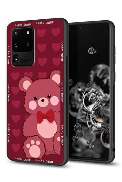 Tolwak غطاء حماية لهاتف سامسونج جالكسي S20 ألترا بتصميم الدب المحظوظ