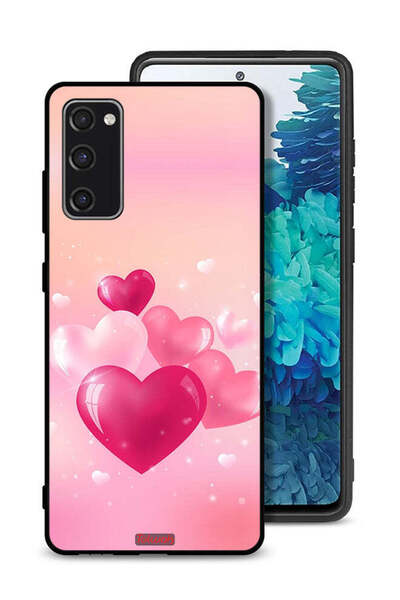 Tolwak Samsung Galaxy S20 FE Protective Case Cover Beautiful Hearts Art
