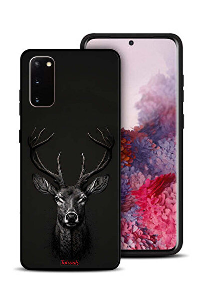 Tolwak غطاء حماية لهاتف سامسونج جالكسي S20 بتصميم غزال فني رقمي