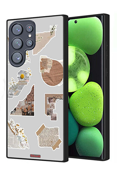 Tolwak غطاء حماية لهاتف سامسونج جالاكسي S22 ألترا 5G، قطع من الملصقات الورقية