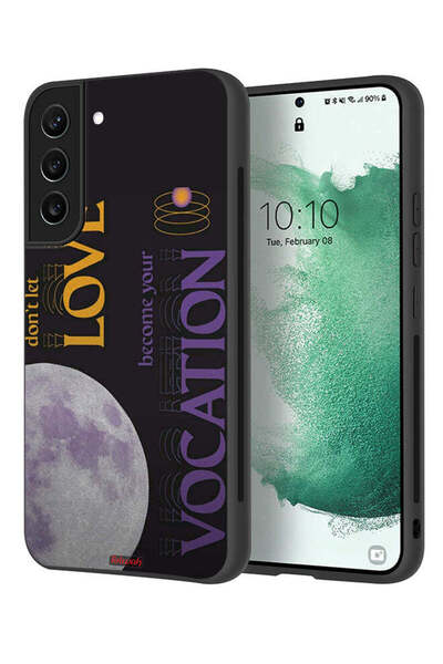 Tolwak غطاء حماية لهاتف سامسونج جالكسي S22 بلس 5G لا تدع الحب يصبح مهنتك