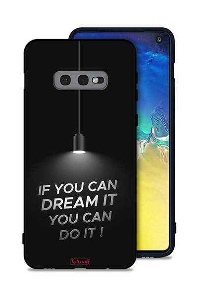 Tolwak غطاء حماية لهاتف سامسونج جالكسي S10e إذا كنت تستطيع أن تحلم به، يمكنك ...
