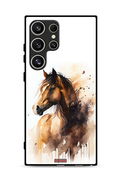 Tolwak غطاء حماية لهاتف Samsung Galaxy S24 Ultra 5G بتصميم حصان تجريدي