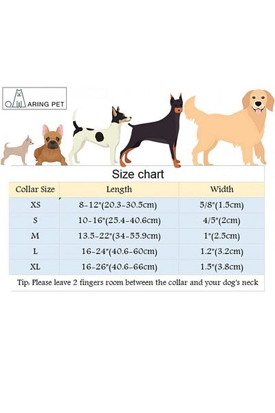 OEM Aring Pet 2-piece bow tie and dog collar set, L, adjustable length between 40.6 and 60 cm