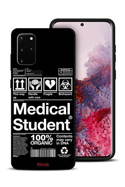 Tolwak غطاء حماية لهاتف سامسونج جالاكسي S20 بلس، ملصق طالب الطب