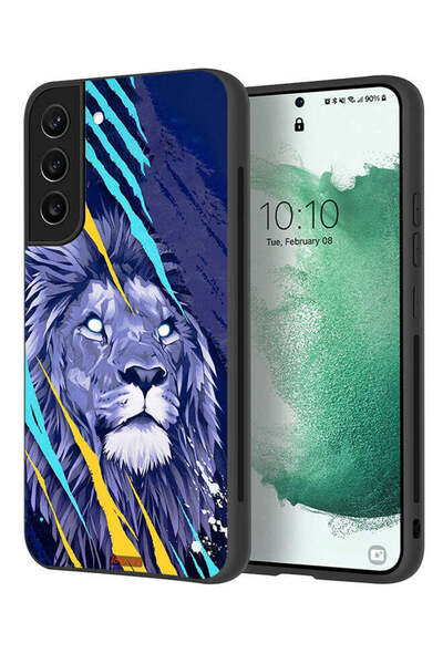 Tolwak غطاء حماية لهاتف سامسونج جالاكسي S21 5G الأسد الملك