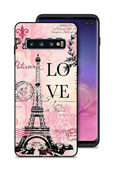 Tolwak غطاء حماية لهاتف سامسونج جالكسي S10 بلس باريس لوف