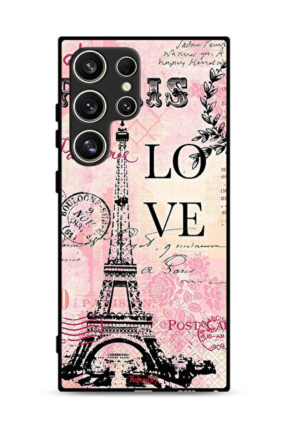 Tolwak غطاء حماية لهاتف سامسونج جالاكسي S24 ألترا 5G باريس لوف