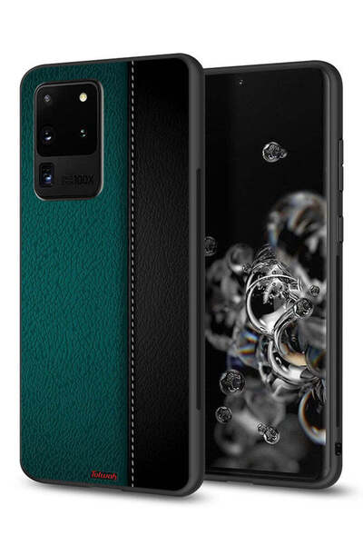 Tolwak غطاء حماية جلدي بنمط لهاتف سامسونج جالكسي S20 ألترا