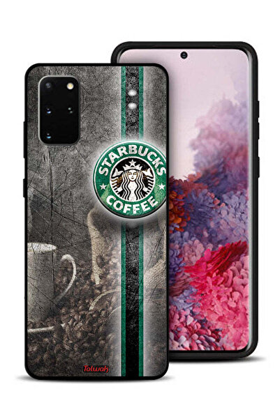 Tolwak غطاء حماية لهاتف سامسونج جالكسي S20 بلس بطبعة فن القهوة