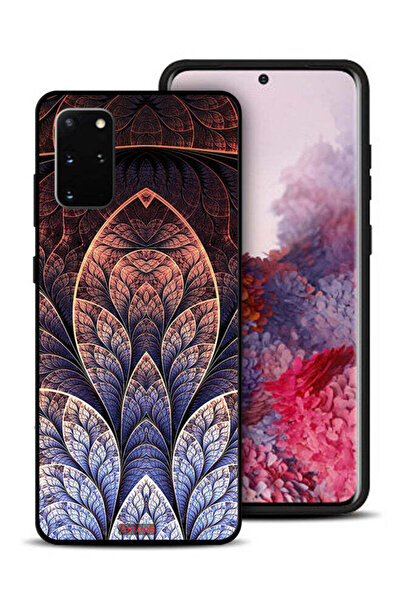 Tolwak غطاء حماية لهاتف سامسونج جالكسي S20 بلس بتصميم زهور كسورية تجريدية