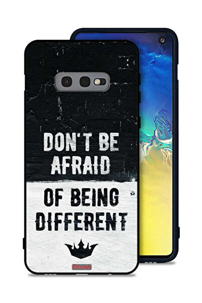 Tolwak غطاء حماية لهاتف Samsung Galaxy S10e لا تخف من أن تكون مختلفًا